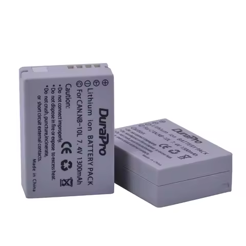 DuraPro NB-10L Bateria NB 10L NB10L Battery for Canon SX40 HS SX40HS SX50 HS SX50HS G1 X G15 G16 SX6