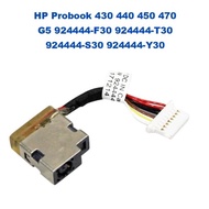 HP Probook 430 440 450 470 G5 924444-F30 924444-T30 924444-S30 924444-Y30 DC Power Jack Cable