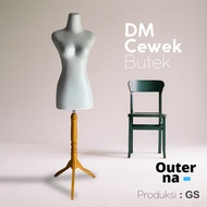 DM Mannequin Female Butek Wooden Legs Iron/ | Women's Sewing Clothes Statue | Female Mannequin Femal