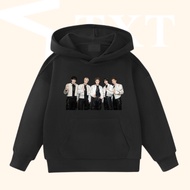 M-3XL Txt Printed Cotton Hoodie Fans Support Sweatshirt Unisex Long Sleeve Casual Hooded Pullover Ho