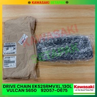 KAWASAKI [READY STOCK] ORIGINAL SPARE PART DRIVE CHAIN EK525RMVXL130L VULCAN S650 92057-0675