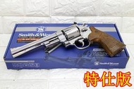 2館 UMAREX Smith &amp; Wesson M29 6.5吋 左輪 CO2槍 特仕版 銀 ( 左輪槍轉輪BB槍模型