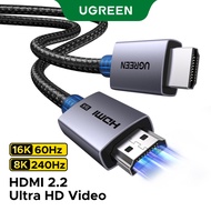 UGREEN 16K HDMI Cable 2.2 Ultra High-Speed 96Gbps , Aluminum Shell + Braided Design, for Laptop/Proj