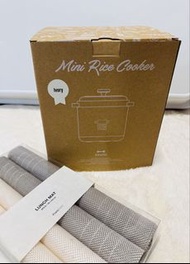 Bruno Mini Rice Cooker (BOE127) 多功能 迷你電飯煲 (送Franc Franc 餐桌墊 價值$170）