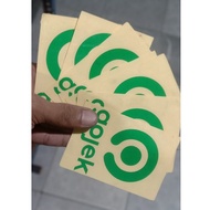 Cutting sticker gojek | Ojol stickers