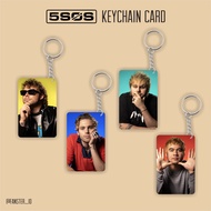 GANTUNGAN 5SOS Card Keychain