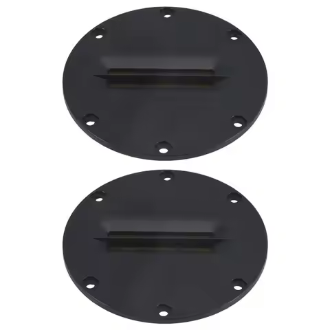^(Trendy) 2Pcs Horns 4 Inches Pneumatic Tweeter Aluminum Ribbon Tweeter Ribbon Speaker For Ribbon Tw