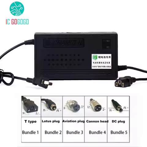 67.2V 71.4V 73V Li-ion LiPo Lifepo4 Lithium Battery Charger 220V input 2A 3A 5A Cells Polymer Li 60V