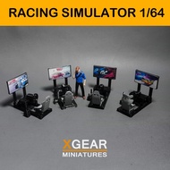 DIORAMA HOTWHEELS SIMULATOR RACING CAR DIECAST VERY SUITABLE FOR MINIATURES OF HOTWHEEL WORKSHOP