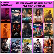 Usb With Movies Action Includes Subtitle MOV-07