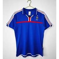#F 2000 Home Retro Soccer Jersey Football #ZIDANE