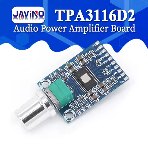 TPA3116D2 XH-M562 50W+50W 2.0 Channel Digital Stereo Audio Power Amplifier Board DC 12-24V