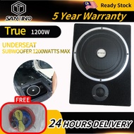 【5-year warranty】Underseat Subwoofer Car Speaker Kereta Built-In Amplifier Active Subwoofer 10 Inch