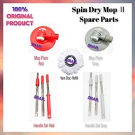 COSWAY Spin Dry Mop Ⅱ Spare Parts - Mop Plate/Handle set/Yarn Disc-Refill Code:M79532C/M79532E/M7953