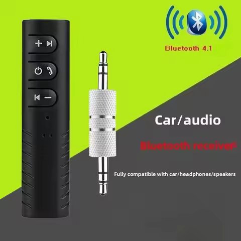 Wireless Bluetooth 5.0 Receiver Adapter 3.5mm Jack For Car Music Audio Aux A2dp Headphone Reciever H
