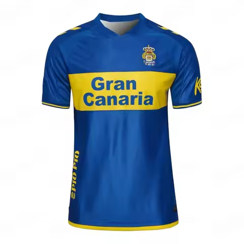 2026 New Spanish Las Palmas Concept Football Shirt Printed Quick Drying Casual Daily Sports Men tee
