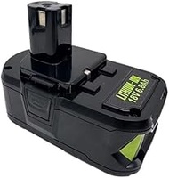 18V 3.8Ah 6.8Ah Multi-capacity Replacement Battery Compatible with RYOBI Power Tools P107 P109 P117e