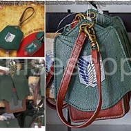 代購 日本環球影城 進擊的巨人  立体機動装置 玩具 卡套 風褸 TEE