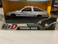 頭文字D AE86 1:28 車模型