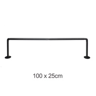 60CM 100CM 120CM Cloth Bar Wall Hanger/Penyangkut Baju/Clothes Hanging Rack/Coat Hanger/wall mounted