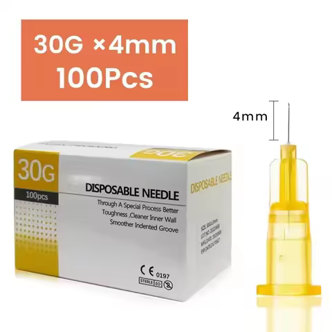 Painless Small Needle 18G25G 27G 32G 31G 30G 34G 4mm 13mm 30mmDisposable Stainless Steel Ultrafine S