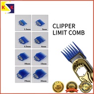 Universal Electric Hair Clipper Guard Limit Comb Guide Attachment 0.5,1,1.5,2,3,4,6,8