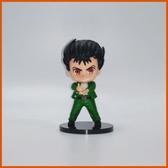◫ ← ◑ 6pcs YuYu Hakusho Figures Urameshi Yuusuke Hiei Koenma Model Kit