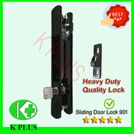 Sliding door lock 901 aluminium door lock with key 25 32mm pintu gelongsor aluminium inox glass alum