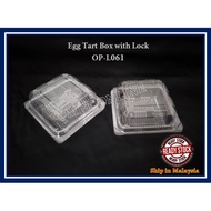 OP-L061 1 Unit Egg Tart Box / Bekas Tart Telur /  Bekas Kuih (±100pcs)