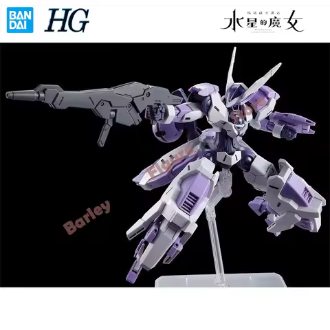 BANDAI Original Gundam HG PB 1/144 BEGUIR BEU TORCHE From Mercury Assemble Model Robot Desktop Decor