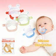 ST Baby Silicone Teether Anti-eating Hand Teether Glove Dental Care Gums Baby Teether High