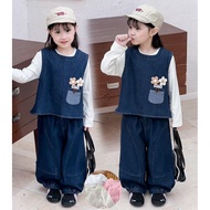 [nafdza.bdg] 3in1 premium jeans suit 3-6th