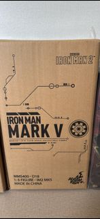 Hot Toys 鋼鐵人 Mark V / Iron Patriot / 神秘客幻象