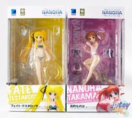 全新正版 Wave Beach Queens 魔法少女奈葉 菲特 泰斯塔羅沙 & 高町奈葉 Magical Girl Lyrical Nanoha Fate Testarossa & Nanoha T