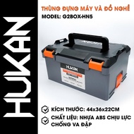 Hộp nhựa ABS HUKAN G2BOX-HN5 đựng máy khoan pin siết bulong pin phụ kiện và đồ nghề