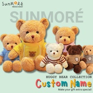 Custom Name/CUSTOM NAMA Personalized Teddy Bear 30cm Surprise Gift