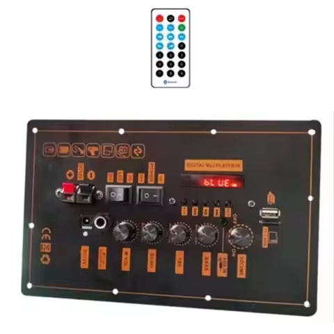 A23F-7.4V-805 Bluetooth Amplifier Board 25W+25W Bluetooth5.0 Dual Channel Support AUX USB For Car Ho
