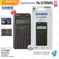 Original Casio FX-570MS / fx 570ms 2nd Edition scientific calculator (1 year warranty)