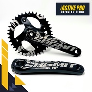 Sagmit S11 MTB Crank - 38T | Hollowtech w/ BB | 1x Chain Wheel