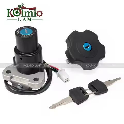 Fit for YAMAHA XT600 TW200 DT200 XT225 Motorcycle Ignition Fuel Gas Tank Cap Cover Seat Lock Set XT