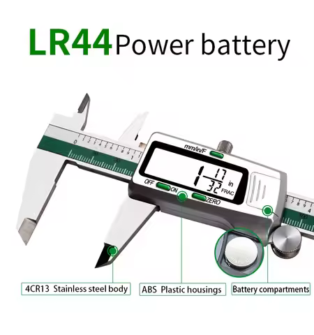 150mm Stainless Steel Caliper Zero Setting 0.01mm High Precision 6-Inch Digital Caliper Thickness Ga