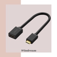 Mini HDMI Male To HDMI Female Adpter Cable (20137)
