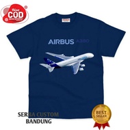 Airbus A380 CHILDREN'S AIRCRAFT TOP T-SHIRT PREMIUM MATERIAL