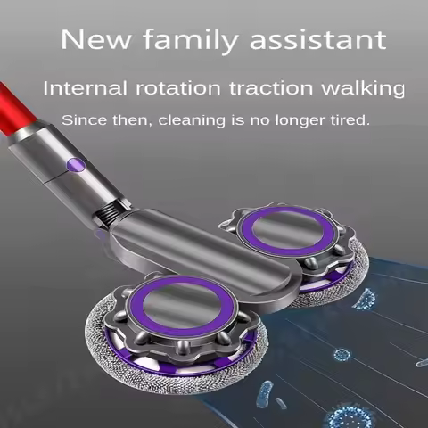 Electric Mop Head Attachment Compatible for Dyson V6 DC58 DC59 DC61 DC62 DC74 Vacuum Cleaner Accesso