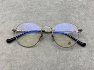 Chrome hearts BUBBA glasses 鈦合金 925銀 size 49-22-145 made in Japan