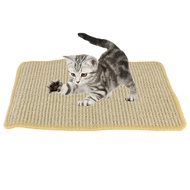 Middle Furniture Protector Natural Sisal Cat Scratch Board Cat Scratching Post Mat Random Color Climbing Tree Litter Mat For Sharpen Nails