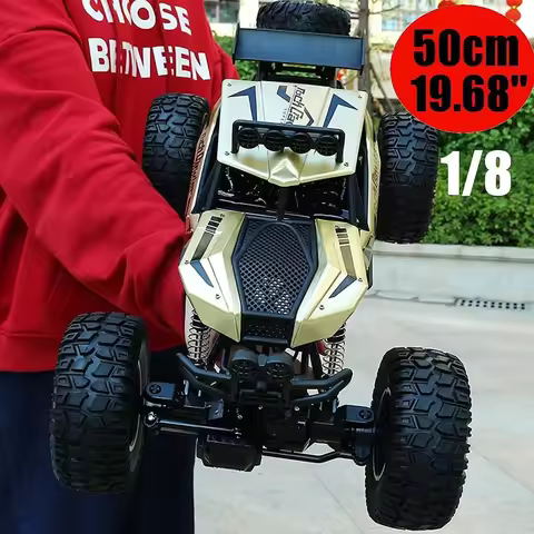 1:8 50cm 4WD Off-Road 4x4 RC Trucks RC Car 2.4G Radio Electric Climbing Vehicle All Terrain Monster 
