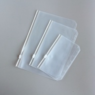 A a6 Loose-leaf Book Bag a5 Pull Side Bag Zipper Bag Storage Bill Bag Student a7 Handbook Transparen