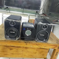 mini compo polytron xl 1210 bluetooth ori promo habisin stock