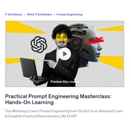 Ai Prompt Video Course-Practical Prompt Engineering Masterclass: Hands-On Learning | Learn AI Prompt
